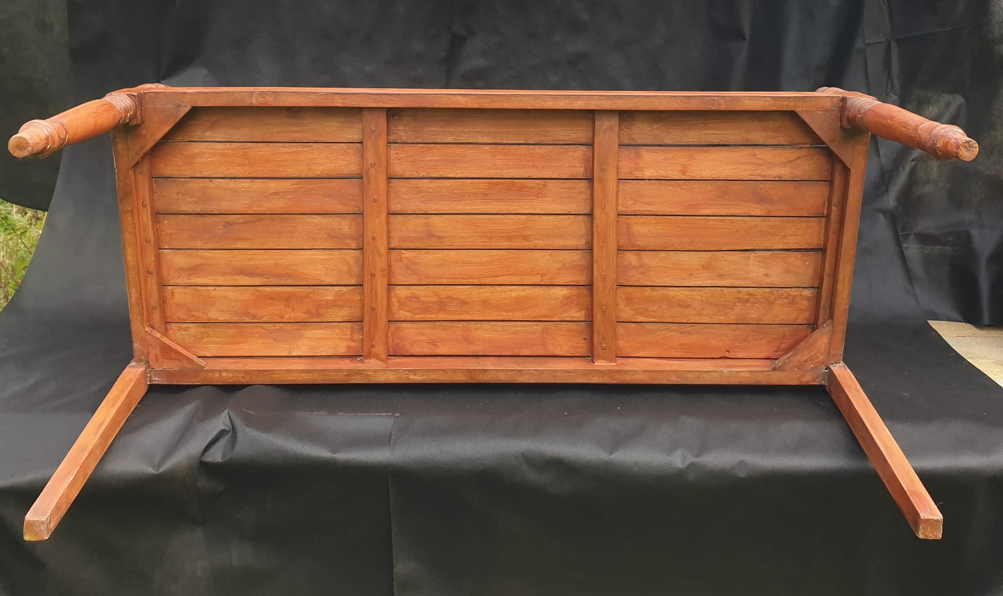 Small teak kitchen or garden bench