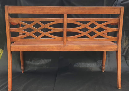 Small teak kitchen or garden bench