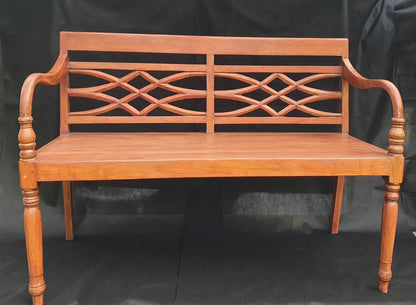 Small teak kitchen or garden bench